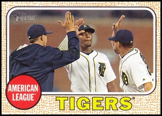 315 Detroit Tigers Team Card